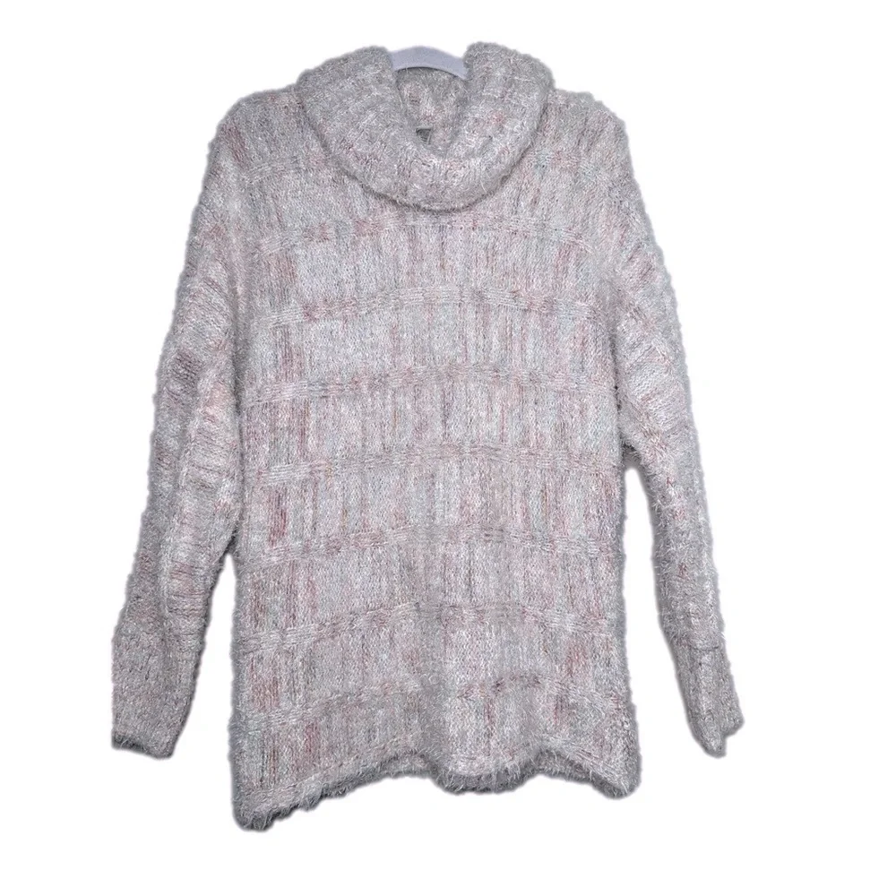 AMERICAN RAG CIE Women’s Egret Cowl neck beige long sleeve sweater size XXL NWT